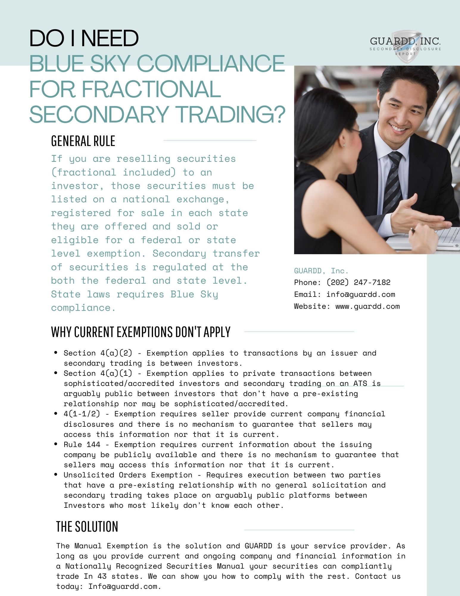 Do You Need Blue Sky Compliance for Fractional Secondary Trading?